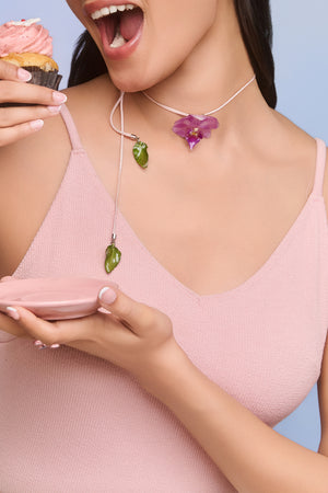 Purple Haze Slider Necklace