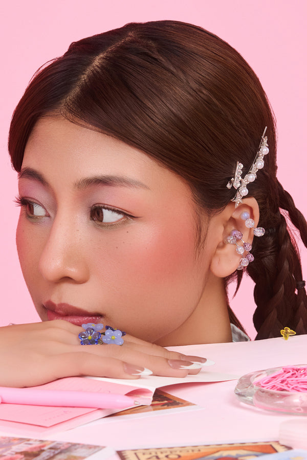 Jellybean Ear Cuff | Lilac