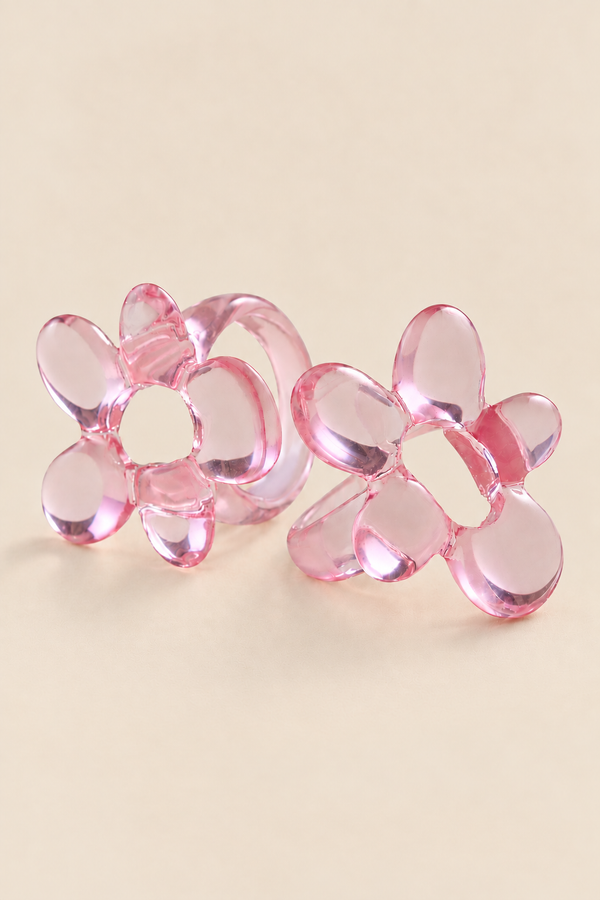 Gummy Ring | Poppy Pink