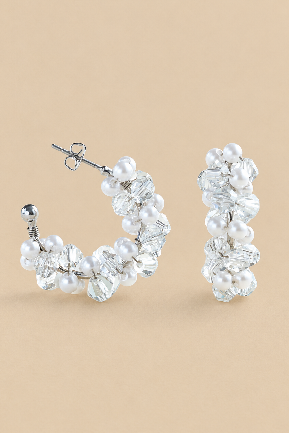 Icy Hoop Earrings