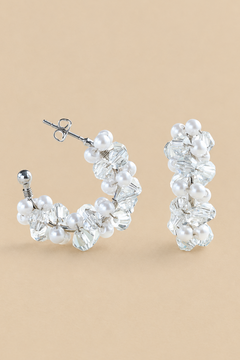 Icy Hoop Earrings