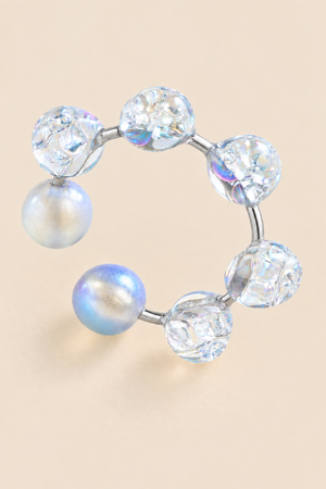 Jellybean Ear Cuff | Quartz