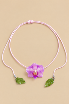 Purple Haze Slider Necklace